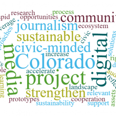Colorado Media Project wordcloud